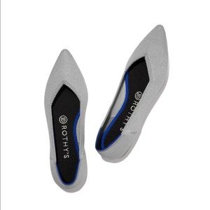 Rothy’s Flax Birdseye Points, Size 7